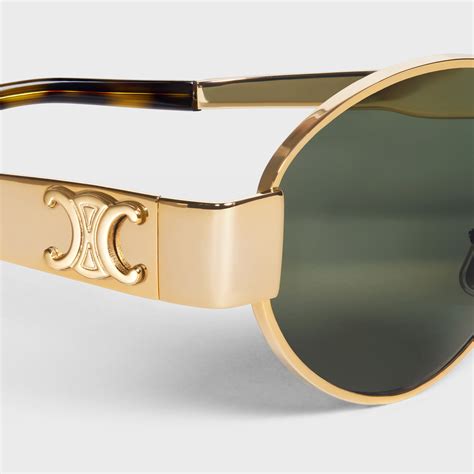 celine brille schwarz gold|WOMEN'S LUXURY GOLD SUNGLASSES .